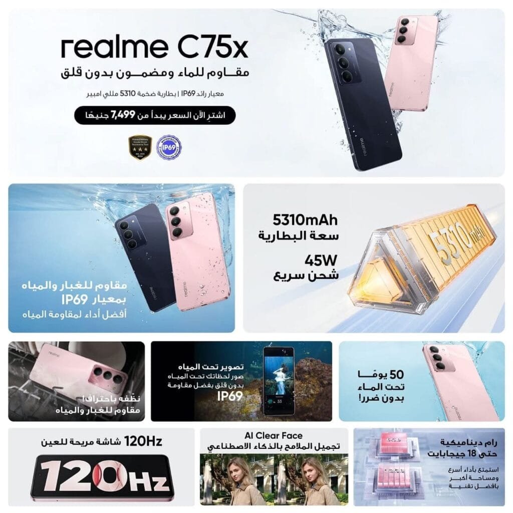 Realme C75X